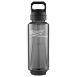 Milwaukee PACKOUT 48 Oz. Black Plastic Bottle with Chug Lid