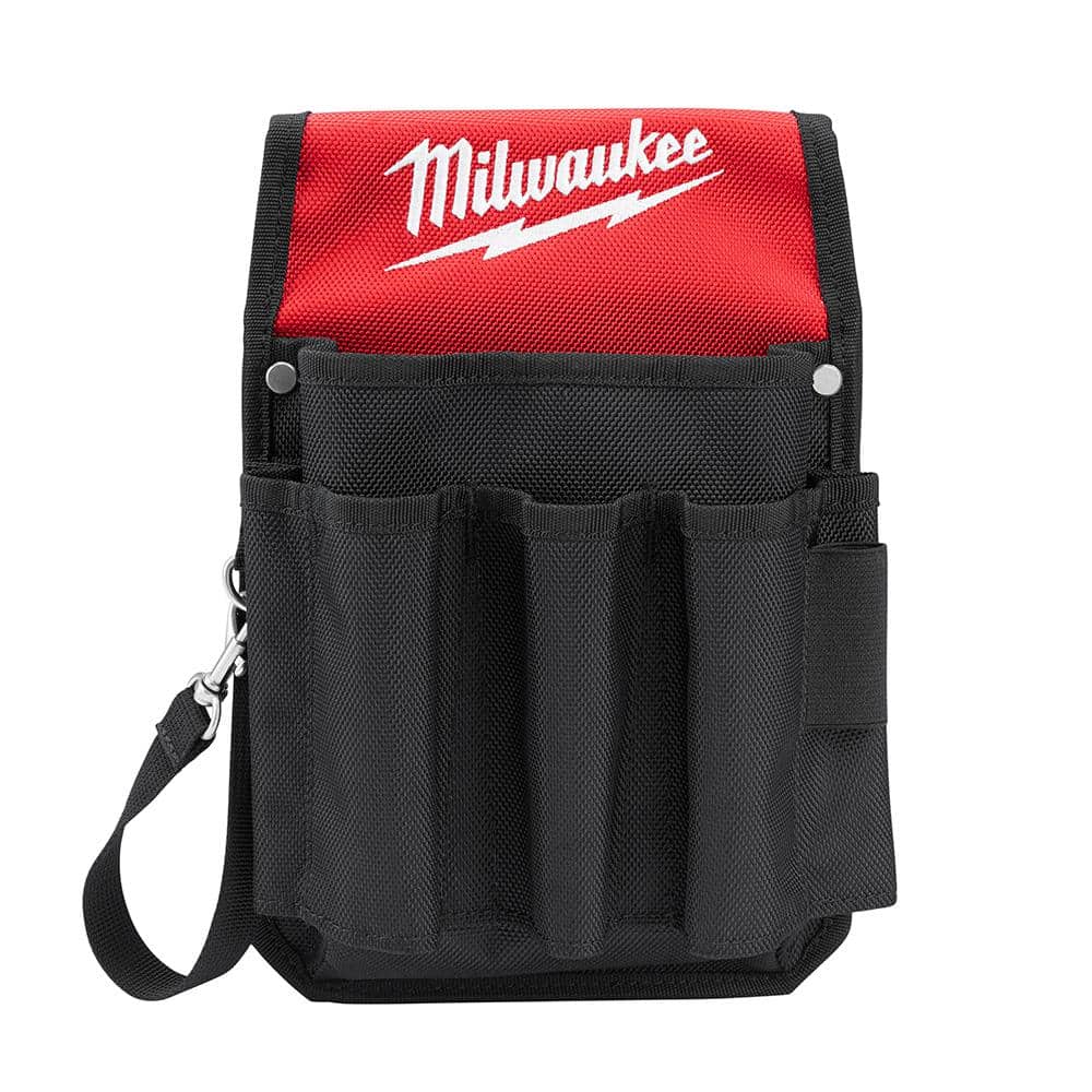 Milwaukee 15 in. Ultimate Jobsite Backpack with 9-Pocket Utility Pouch, 48 Pockets, 1680D Ballistic Base