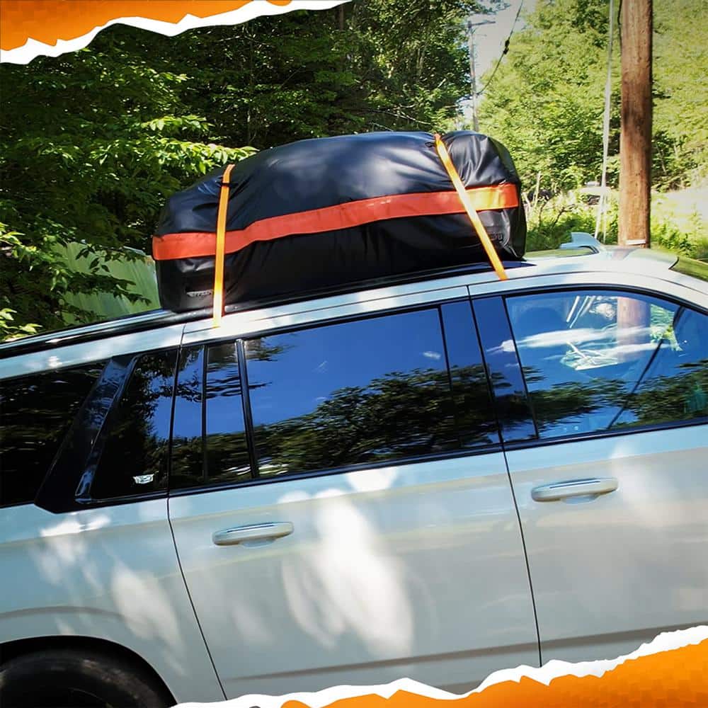 Mockins Waterproof Cargo Roof Bag with 20 cu. ft. of Dry Storage Space - 44 in. x 34 in. x 18 in.