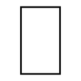 36 in. x 80 in. Left-Hand Inswing 3-Lite Low-E Glass Finished Black Fiberglass Prehung Front Door