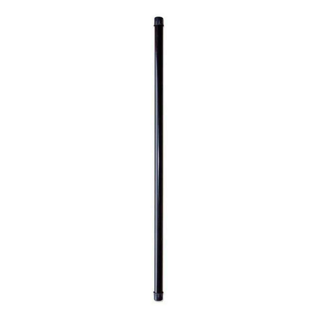 NUVO IRON 26 in x 1 in Round Baluster And Connector Combo Kit for Decks And Stairs