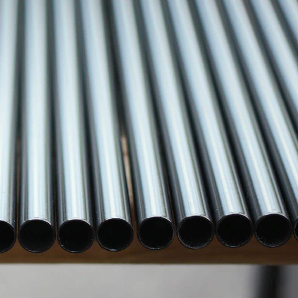 NUVO IRON 26 in x 1 in Round Baluster And Connector Combo Kit for Decks And Stairs