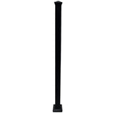NUVO IRON Ready Rail Series 2 in. x 2 in. x 38 in. H Steel Rail Fence Post