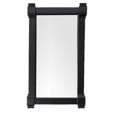 James Martin Vanities Brittany Black Onyx Rectangular Wall Mirror 21.7 x 39.2 Inches
