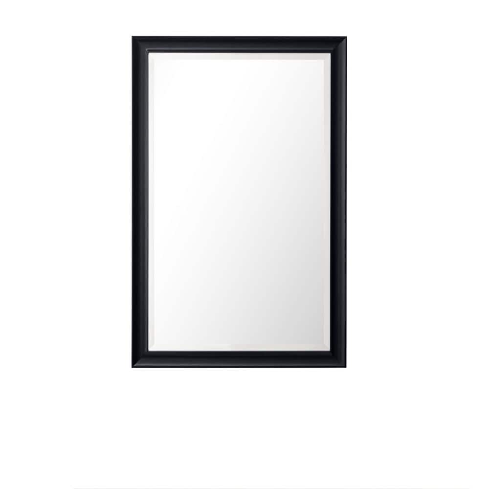 James Martin Vanities Glenbrooke 26" x 40" Black Onyx Vanity Mirror
