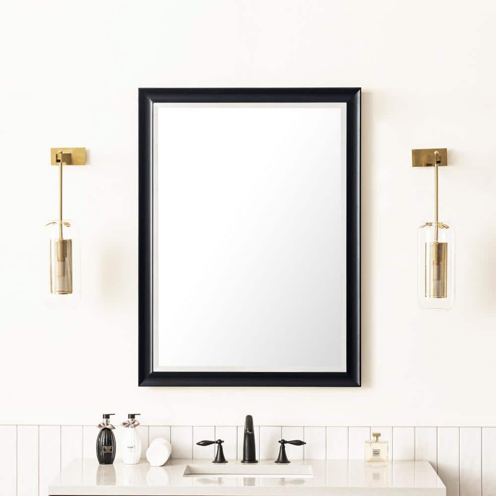 James Martin Vanities Glenbrooke 30" x 40" Black Onyx Vanity Mirror