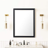 James Martin Vanities Glenbrooke 30" x 40" Black Onyx Vanity Mirror