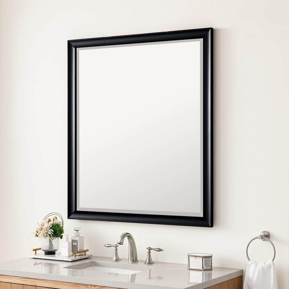 James Martin Vanities Glenbrook 36" x 40" Black Onyx Vanity Mirror