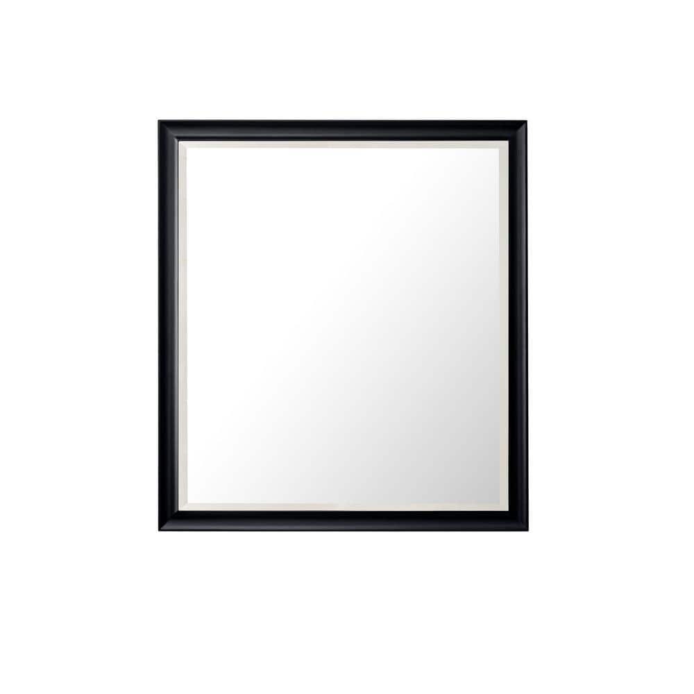 James Martin Vanities Glenbrook 36" x 40" Black Onyx Vanity Mirror
