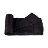 68 in. x 50 ft. Black Mesh Fabric Privacy Fence Screen with Integrated Button Hole
