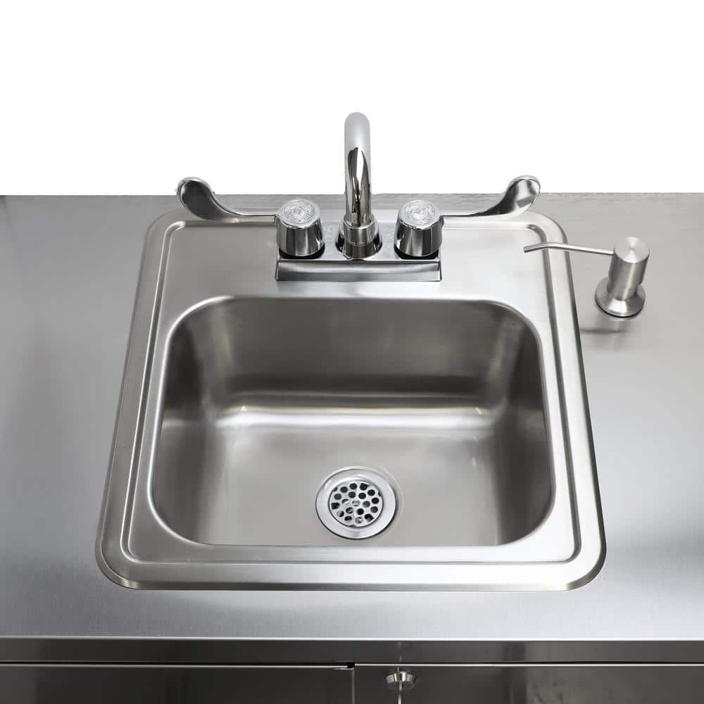 Paragon Electric Portable Sink with Cold, Hot Water and Internal Pump - Black