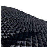 3.3 ft. x 16.5 ft. x 6 in. Black Plastic Plastic Geocell Used in Gardens, Paving, Landscaping