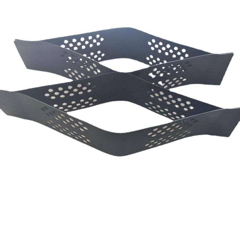 3.3 ft. x 16.5 ft. x 6 in. Black Plastic Plastic Geocell Used in Gardens, Paving, Landscaping