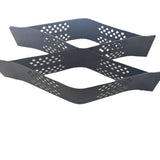 3.3 ft. x 16.5 ft. x 6 in. Black Plastic Plastic Geocell Used in Gardens, Paving, Landscaping