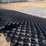 6.5 ft. x 16.5 ft. x 6 in. Black Plastic Geocell Used in Gardens, Paving, Landscaping