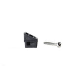 Precision Black Square Plastic Baluster Connectors (20-Pack)