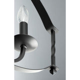 Progress Lighting Greyson Collection 6-Light Black Chandelier