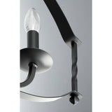 Progress Lighting Greyson Collection 6-Light Black Chandelier