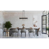 Progress Lighting Adagio Collection 6-Light Matte Black Luxe Chandelier Light