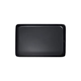 Protectyte 4 in. x 6 in. Black Stainless Steel Flat Top Post Cap with 3/4 in. Lip