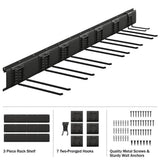 RAD Sportz 265 lbs. Capacity Ski or Snowboard Wall Mount Garage Storage Rack