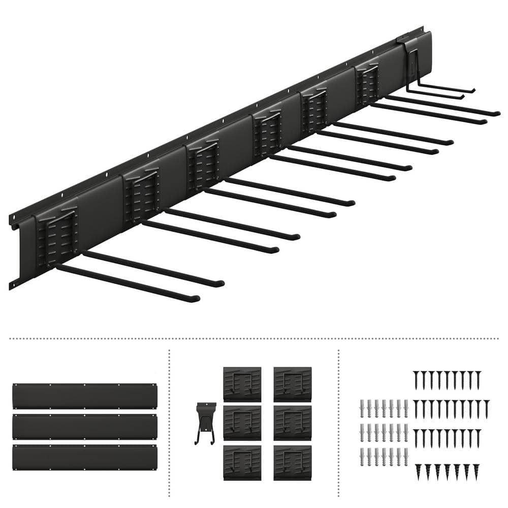 RAD Sportz 265 lbs. Capacity Ski or Snowboard Wall Mount Garage Storage Rack