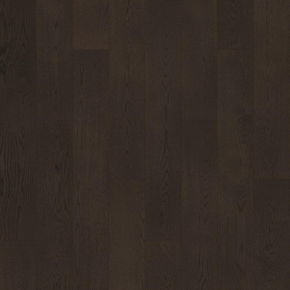 Pergo Defense+ Black Raven Oak 3/8 in. T x 7.5 in. W Click Lock Wire Brushed Engineered Hardwood Flooring (24.54 sq. ft./Case)