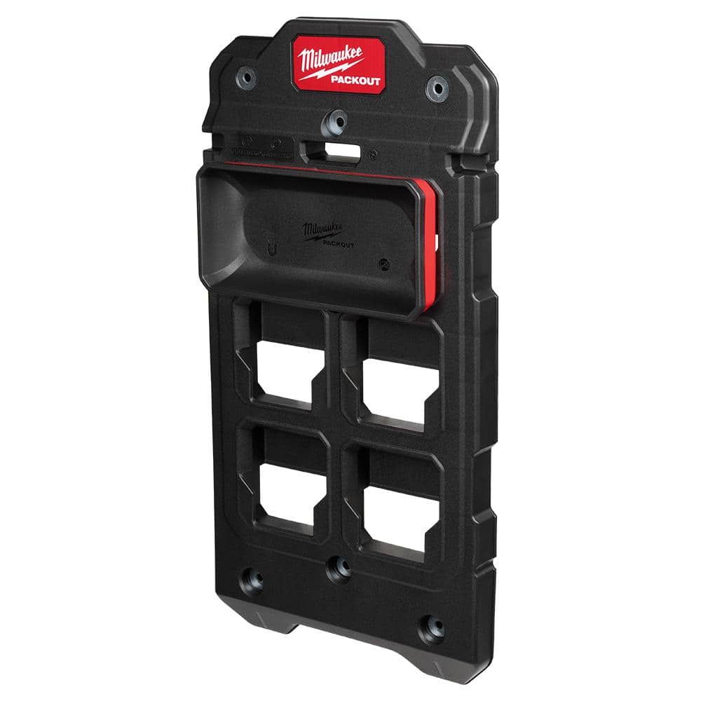 Milwaukee PACKOUT Large Magnetic Bin Tool Holder, 8 in W x 4 in D x 2 in H