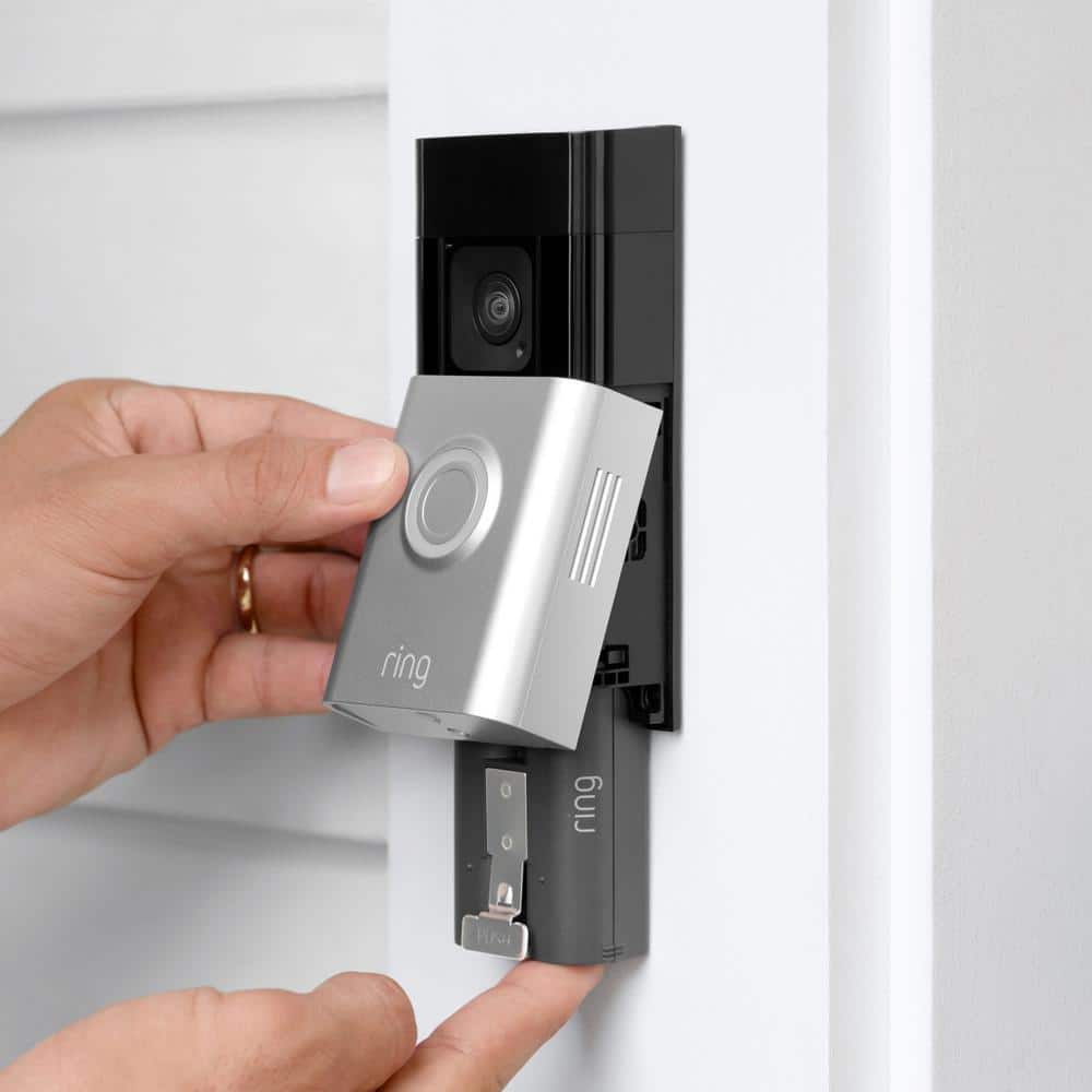 Ring Video Doorbell Battery Plus with Spotlight Cam Battery, Black