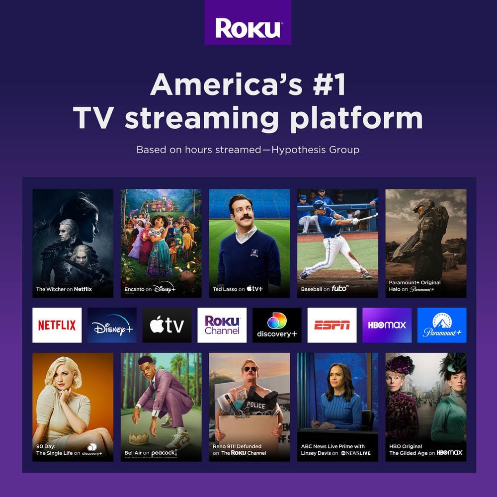 Roku Streaming Stick 4K Media Streaming Device