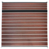 EuroFence Euro Style 6 ft. H x 6 ft. W Estate Black Rose Aluminum/Composite Horizontal Fence Section