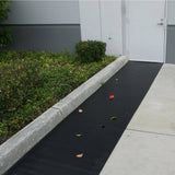 Rubber-Cal Corrugated Wide Rib 3 ft. x 4 ft. Black Rubber Flooring (12 sq. ft.)