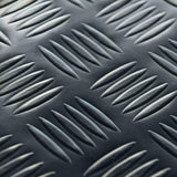 Rubber-Cal "Diamond-Grip" 4 ft. x 40 ft. Black Commercial PVC Flooring