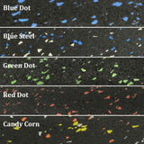 Rubber-Cal "Elephant Bark" Rubber Flooring – 3/16 in. x 4 ft. x 6 ft., Black