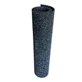 Rubber-Cal "Elephant Bark" Rubber Flooring – 3/16 in. x 4 ft. x 6 ft., Black