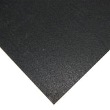 Rubber-Cal "Elephant Bark" Rubber Flooring – 3/8 in. x 4 ft. x 4 ft. – Black