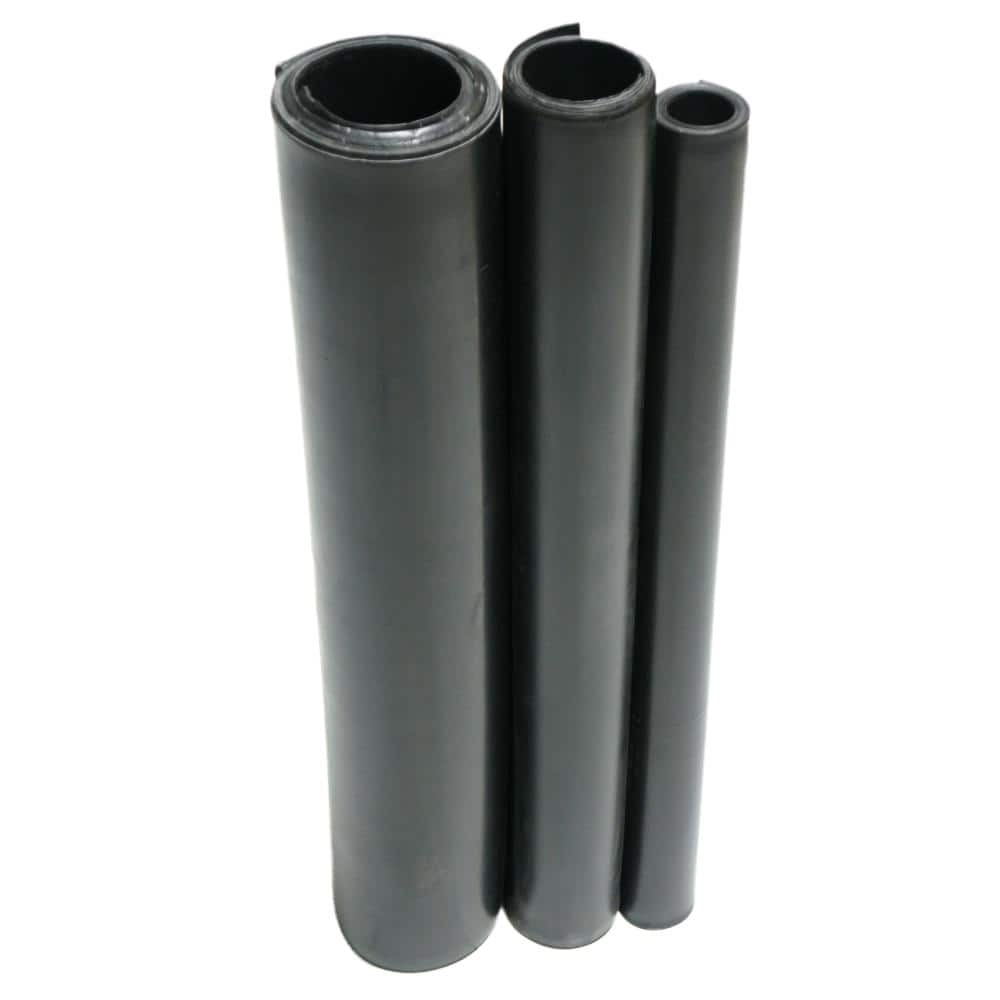 Rubber-Cal Neoprene 1/8 in. x 6 in. x 12 in. Commercial Grade 45A Soft Rubber Sheet Rolls