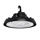 RUN BISON 12.8 in. Integrated LED UFO High Bay Light Fixture Black Garage Light, Up to 33600 Lumens 4000K/5000K, 0-10V Dimmable