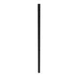 AP-SP3 60" - 2" X 84" EP (.060)-T3 Athens 2-in x 2-in x 7-ft Gloss Black Aluminum Pressed Spear Fence End Post