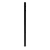 AP-SP3 60" - 2" X 84" GP (.125)-T3 Athens 2-in x 2-in x 7-ft Gloss Black Aluminum Pressed Spear Fence Gate Post