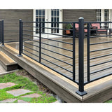 FORTRESS Axis Black Steel 34-in x 34.5-in Gate