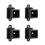 Fe26 Cable Rail 1 in. Black Sand Adjustable Corner Bracket