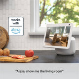 Blink Mini Pan Tilt Camera, Wired Indoor Black Rotating Plug In Smart Security Camera, 2-Way Audio, HD Video, Motion