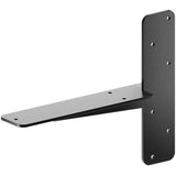 11 in. L Black Steel Heavy Duty Floating Granite Bracket (1-Pack)