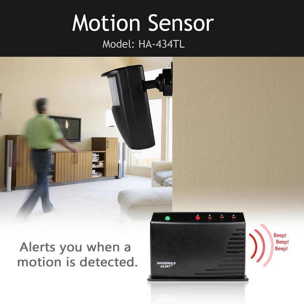 SkyLink Wireless Deluxe Motion Indoor Outdoor Long Range Household Alert and Alarm System