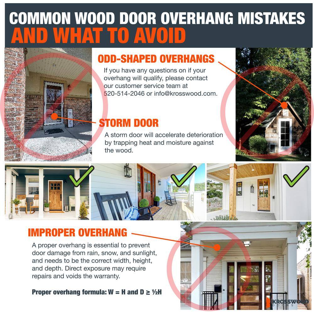 Krosswood Doors 30 in. x 80 in. Knotty Alder 2 Panel Left-Hand/Inswing Black Stain Wood Prehung Front Door