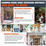 Krosswood Doors 30 in. x 80 in. Knotty Alder 2 Panel Right-Hand/Inswing Black Stain Wood Prehung Front Door