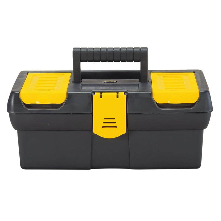 STANLEY 12-1/2 in. Tool Box with Lid Organizers, Removable Tray, Lockable - STST13011