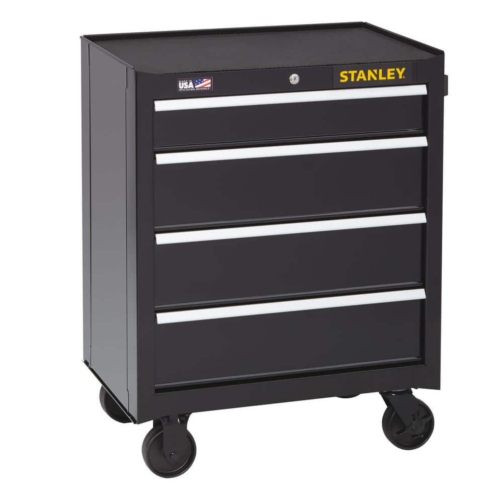 Stanley 26 in. W x 18 in. D 4-Drawer Rolling Tool Chest