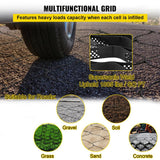 SVOPES Ground Grid, 300 in. x 114 in. x 3 in. Geo Grid for Stabilization, 1885 lbs. /Sqft Plastic Paver for DIY Patio, Walkway